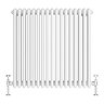 Keswick 750 x 785mm Horizontal Radiator White 4 Column