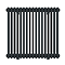 Keswick 750 x 785mm Horizontal Radiator Anthracite 3 Column