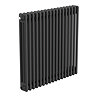 Keswick 750 x 785mm Horizontal Radiator Matt Black 3 Column