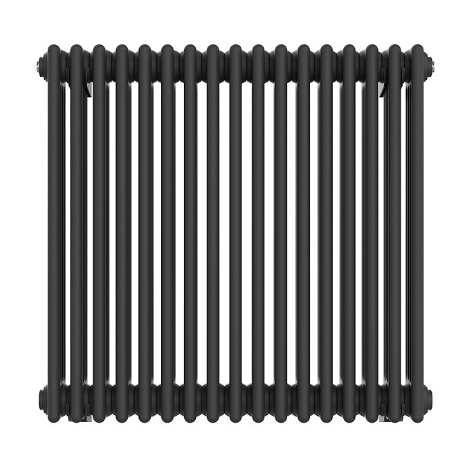 Keswick 750 x 785mm Horizontal Radiator Matt Black 4 Column