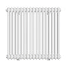 Keswick 750 x 785mm Horizontal Radiator White 3 Column