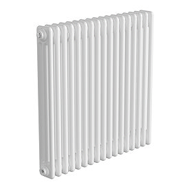 Keswick 750 x 785mm Horizontal Radiator White 3 Column