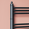 Keswick Anthracite Traditional 500 x 1200mm Heated Towel Rail