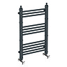 Keswick Anthracite Traditional 500 x 800mm Heated Towel Rail
