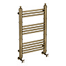 Keswick Antique Brass Traditional 500 x 800mm Heated Towel Rail