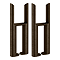 Keswick Antique Mottled Gold 3 Column Radiator Feet