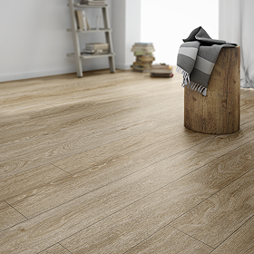 Keswick Antique Oak Luxury Click Vinyl 1220 x 181 Waterproof Plank Flooring (Pack of 10)