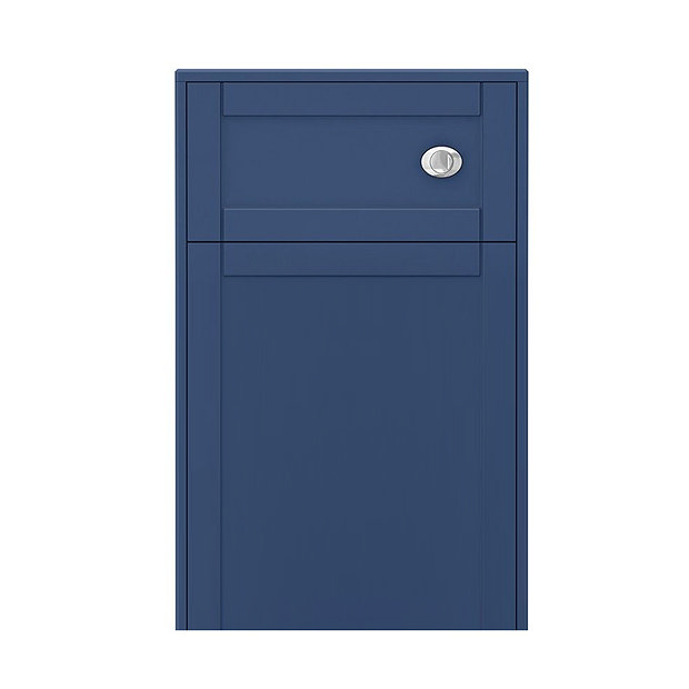 Keswick Blue 500mm Traditional Toilet Unit with Concealed Cistern Victorian Plumbing UK