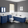 Keswick Blue 620mm Traditional Floorstanding Vanity Unit  Feature Large Image