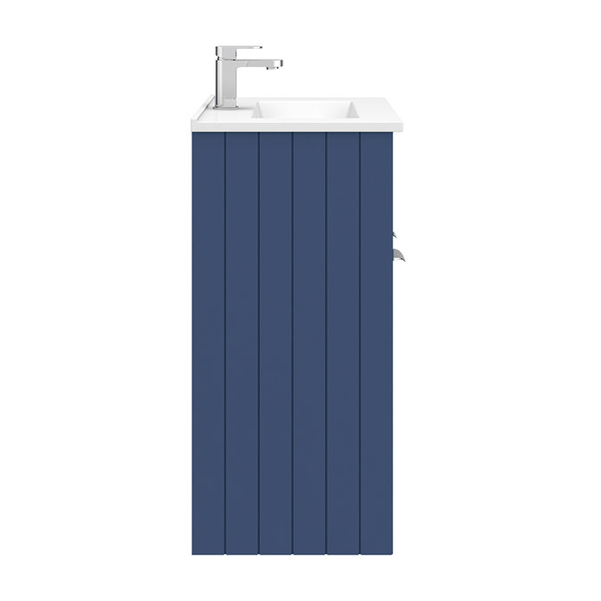 Keswick Blue 620mm Traditional Floorstanding Vanity Unit  In Bathroom Large Image