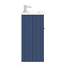 Keswick Blue 620mm Traditional Floorstanding Vanity Unit  In Bathroom Large Image