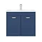 Keswick Blue 620mm Traditional Wall Hung 2 Door Vanity Unit  Feature Large Image