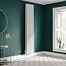 Keswick 1800 x 380mm Cast Iron Style Traditional 2 Column White Radiator
