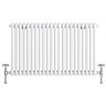 Keswick 600 x 988mm Cast Iron Style Traditional 2 Column White Radiator  Standard Large Image