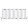 Keswick 600 x 1355mm Cast Iron Style Traditional 3 Column White Radiator  Standard Large Image
