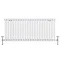 Keswick 600 x 1355mm Cast Iron Style Traditional 3 Column White Radiator  Standard Large Image