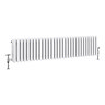 Keswick 300 x 1355mm Cast Iron Style Traditional 4 Column White Radiator  Feature Large Image