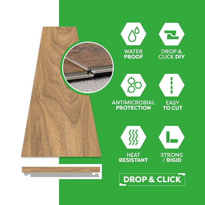 Chevron Style 680 x 127 Flooring Pack (10) - Light Oak