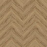 Keswick Chevron Style Natural Oak Waterproof Luxury Vinyl Plank Flooring - 680 x 127mm (Pack of 10)