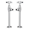 Keswick Chrome Angled Traditional Radiator Valves