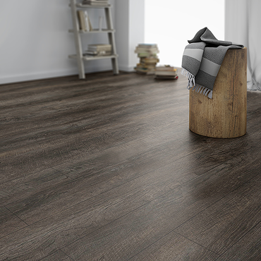 Keswick Dark Grey Oak 1220 x 181 Plank Flooring Pack (Pack of 10)