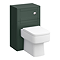 Keswick Green 500mm Traditional Toilet Unit with Concealed Cistern