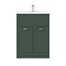 Keswick Green 620mm Traditional Floor Standing Vanity Unit