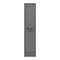 Keswick Grey 1400mm Traditional Floorstanding Tall Storage Unit  Profile Large Image