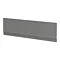 Keswick Grey 1700 x 700 Double Ended Bath Inc. Front + End Panels  Feature Large Image