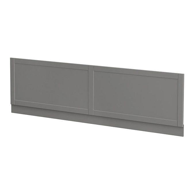 Keswick Grey 1700mm Traditional Bath Front Panel Large Image