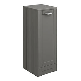 Keswick Grey 300mm Traditional Single Door Storage Unit Medium Image