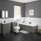 Keswick Grey 500mm Traditional Toilet Unit with Concealed Cistern  Standard Large Image