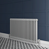 Keswick Grey 600 x 1010mm Cast Iron Style Traditional 2 Column Radiator
