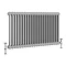 Keswick Grey 600 x 988mm Cast Iron Style Traditional 2 Column Radiator Large Image