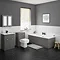 Keswick Grey 620mm Traditional Floorstanding Vanity Unit  Feature Large Image