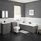 Keswick Grey 700mm Traditional Bath End Panel  Profile Large Image