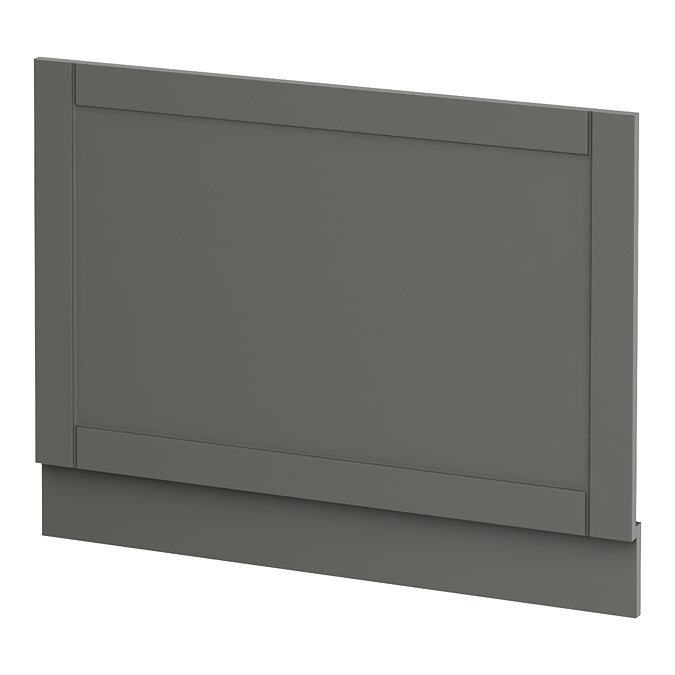 Keswick Grey 700mm Traditional Bath End Panel Large Image