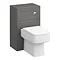 Keswick Grey Sink Vanity Unit + Toilet Package  Standard Large Image