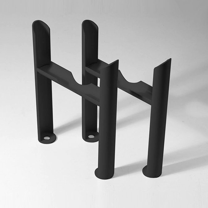 Keswick Matt Black 3 Column Radiator Feet