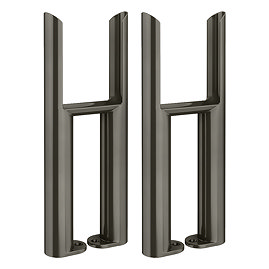 Keswick Raw Metal 3 Column Radiator Feet