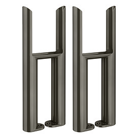 Keswick Raw Metal 3 Column Radiator Feet