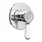 Keswick Round Traditional Chrome Concealed Manual Shower Valve Large Image