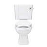 Keswick Traditional Close Coupled Toilet + Soft Close Seat