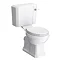 Keswick Traditional Close Coupled Toilet with Soft Close Seat Large Image