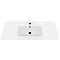 Keswick White 1015mm Traditional Floorstanding Vanity Unit  Profile Large Image