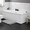 Keswick White 1700 x 700 Double Ended Bath Inc. Front + End Panels Large Image