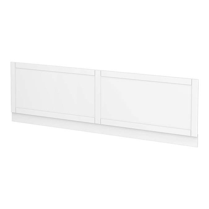 Keswick White 1700mm Traditional Bath Front Panel Large Image