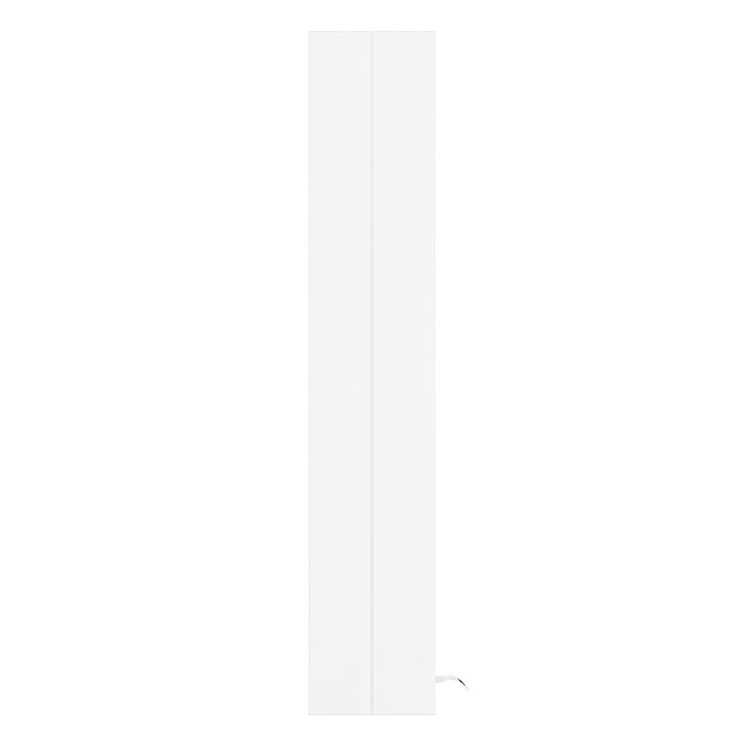 Keswick White 600mm Traditional Wall Hung 2 Door Mirror Cabinet  Standard Large Image