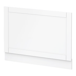 Keswick White 700mm Traditional Bath End Panel Large Image