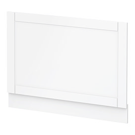 Keswick White 700mm Traditional Bath End Panel Large Image